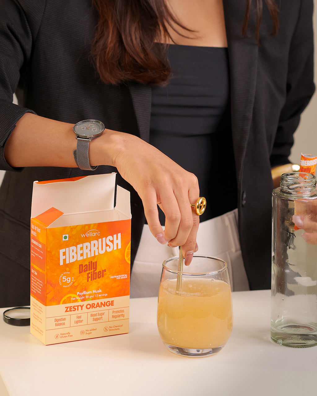 Wellarc FiberRush — Daily Fiber Supplement