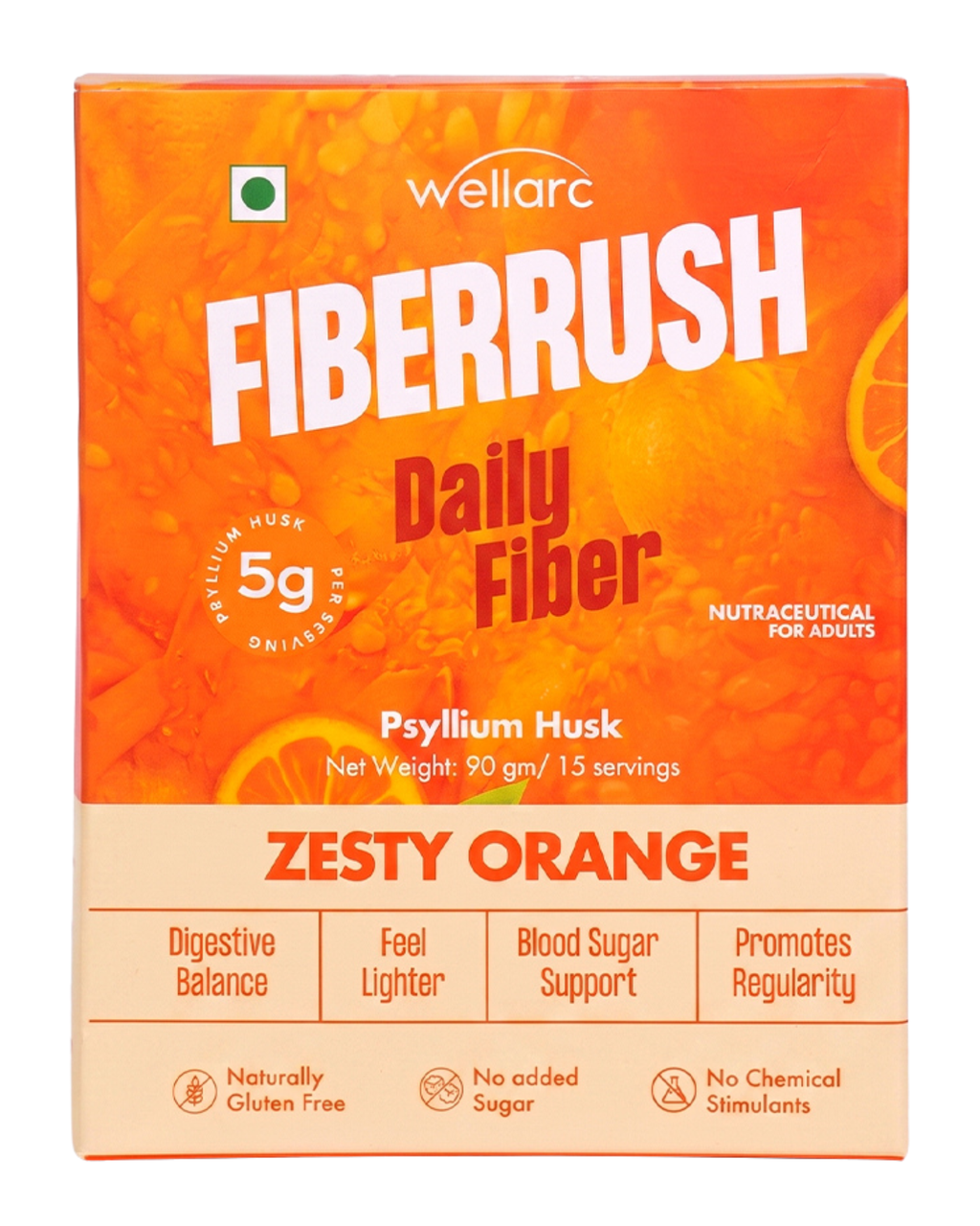 Wellarc FiberRush — Daily Fiber Supplement