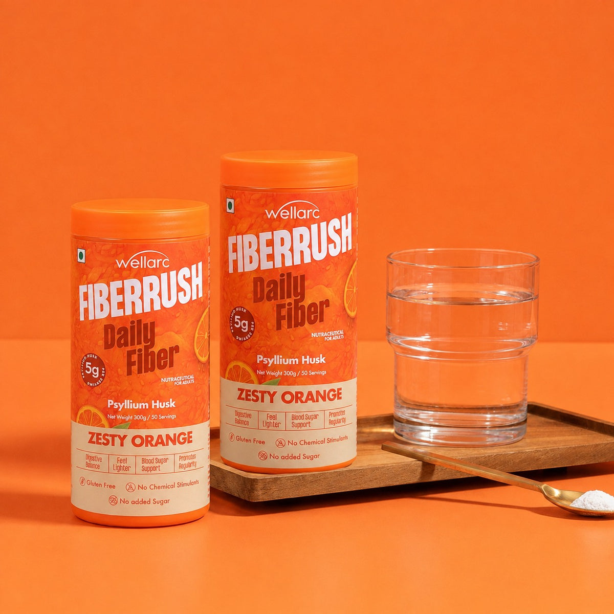 Wellarc FiberRush — Daily Fiber Supplement